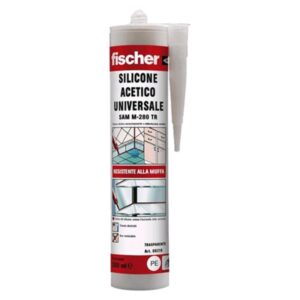Fisher Silicone acetico universale trasparente