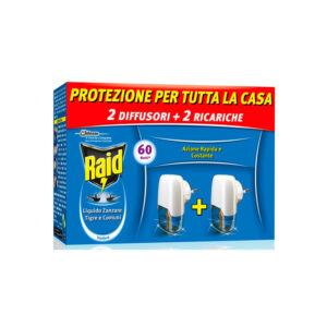Raid 2 diffusori + 2 ricariche
