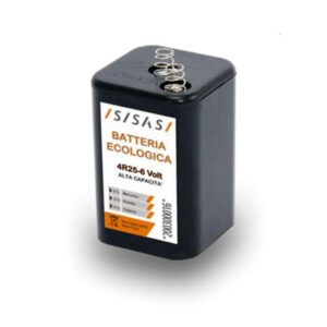S/SAS Batteria ecologica 4r25-6volt 7 ah