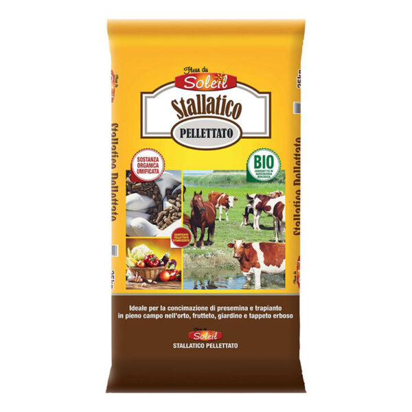 Terriccio Stallatico Pellettato Eco Fleur du Soleil 50 lt.