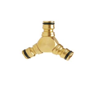 Connettore 3 innesti ottone