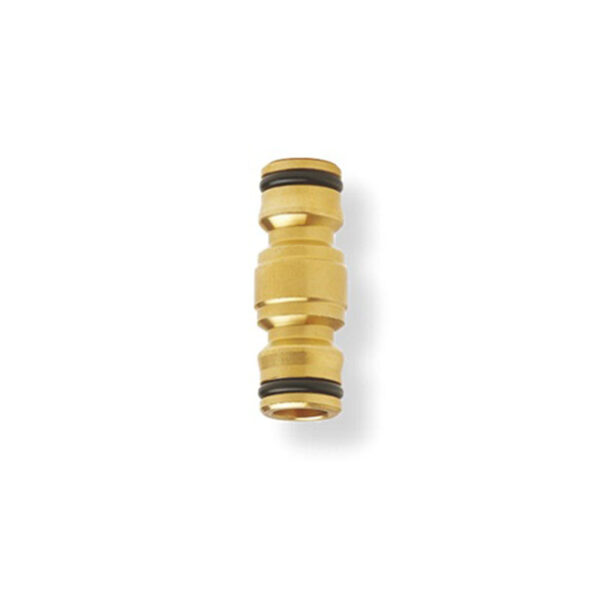 Connettore 2 innesti ottone